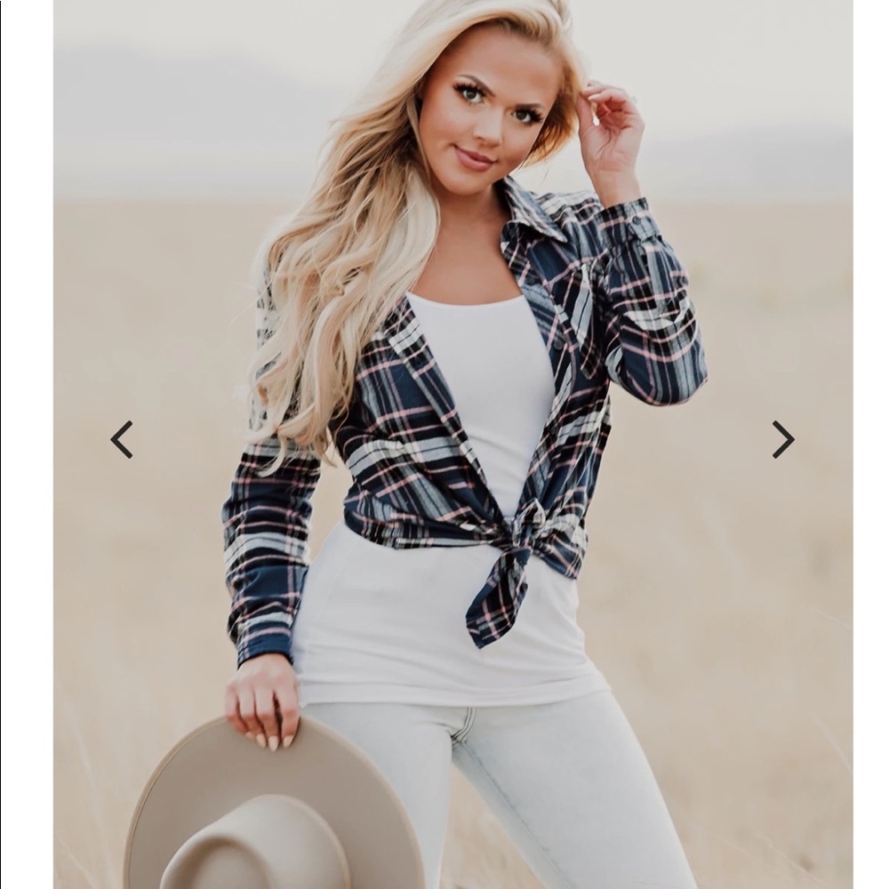 [mckie rae] plaid shirt